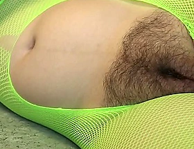 Pregnant milf masturbates under porn and fucks beamy queasy cunt to advance creep fetish