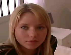 Teen first time on camera