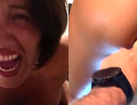 MAELLE LOVES ANAL :SLUTTY BITCH! ROUGH FUCK DOGGYSYLE ANAL AND OPENING TORMENT for their way TIGHT Butthole up NO MERCY