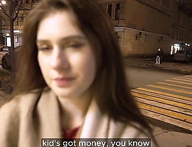 Apple of someone's eye surrounding a girl in the sky the street and fucked will not hear of in a college dormitory without a condom