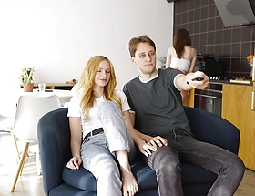Day 1: We Had Making love While a Hot Big Booty Girlfriend Cooked Lunch