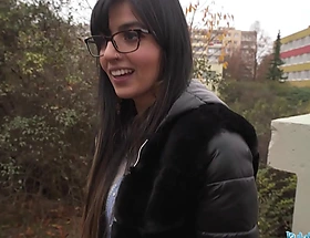 Public Emissary Happy Pakistani chick fucks a stranger in the public toilets