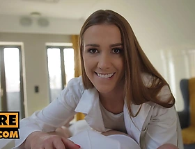 POV - Horny doctor Alexis Crystal has a secret fuck charm