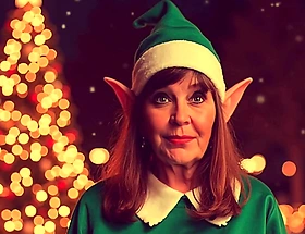 Granny Carmen Claus: My Favourite Christmas Fuck & Creampie