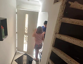 WHEN MY NEIGHBOR VISITS ME
