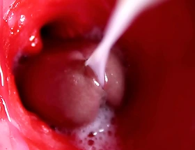 CAMERA INSIDE PUSSY: POWERFULL CUM IN PUSSY! Mould Internal ASMR in 4K MORE Jism